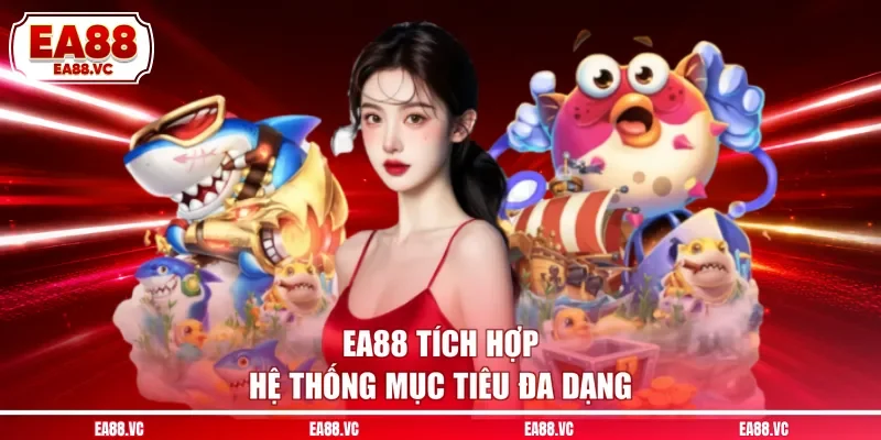 EA88 tích hợp hệ thống mục tiêu đa dạng